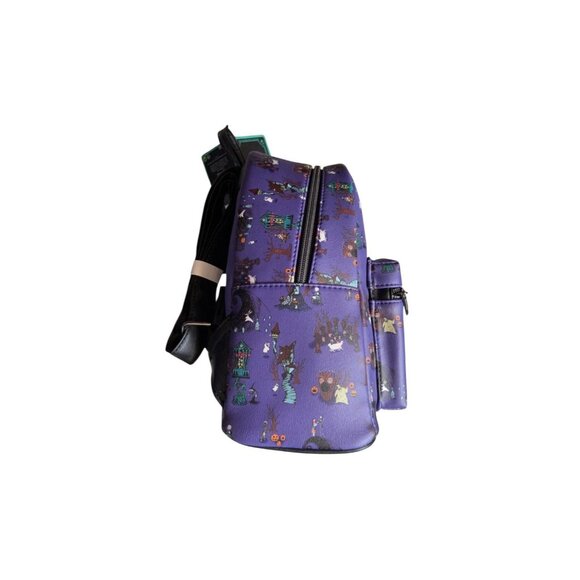 Loungefly Disney Nightmare Before Christmas Halloween Town Icons Mini Backpack